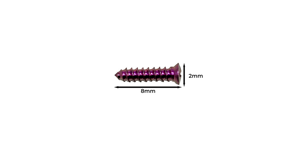 GBR Fixation Screw - 2.0 × 8 mm