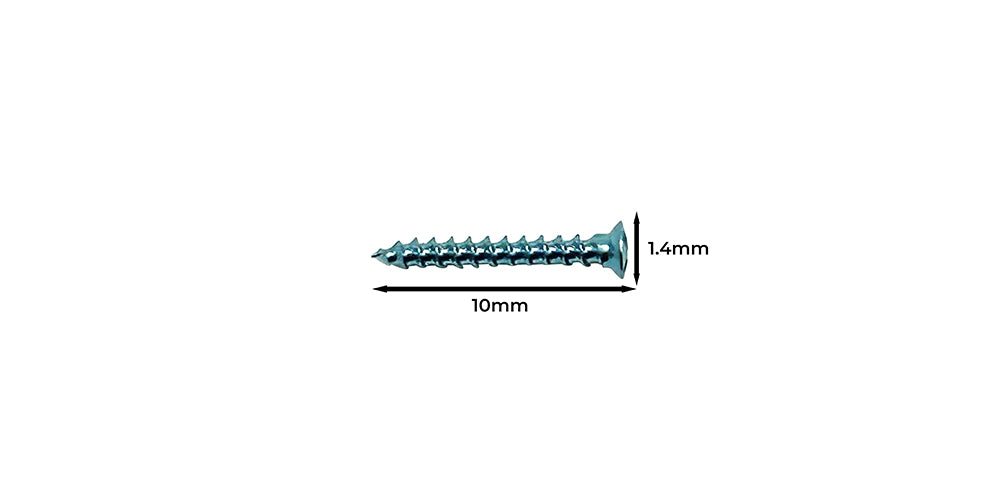 GBR Fixation Screw - 1.4 × 10 mm