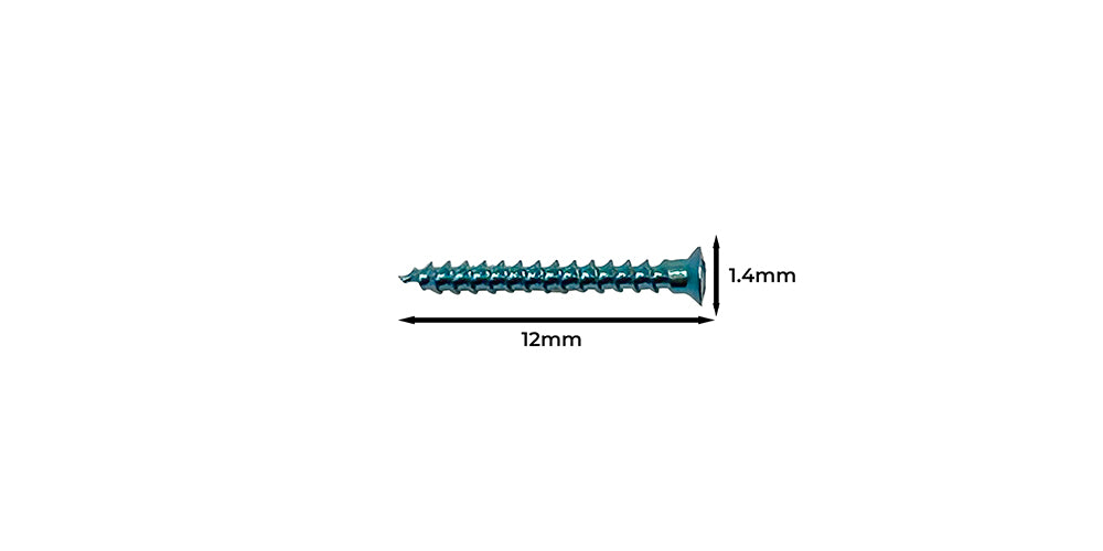 GBR Fixation Screw - 1.4 × 12 mm