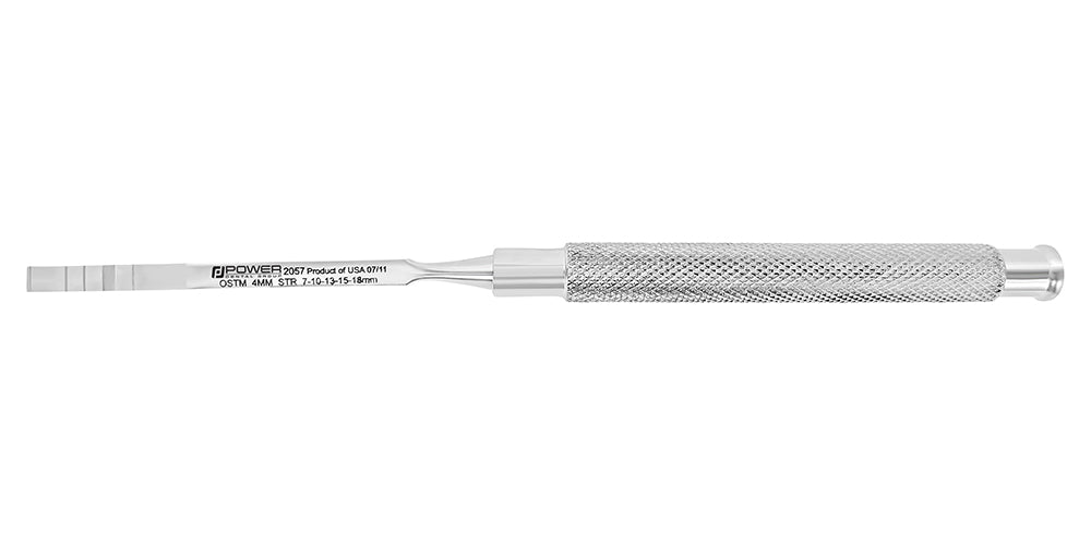 Osteotome Straight - 4 mm (7-10-13-15-18 mm)