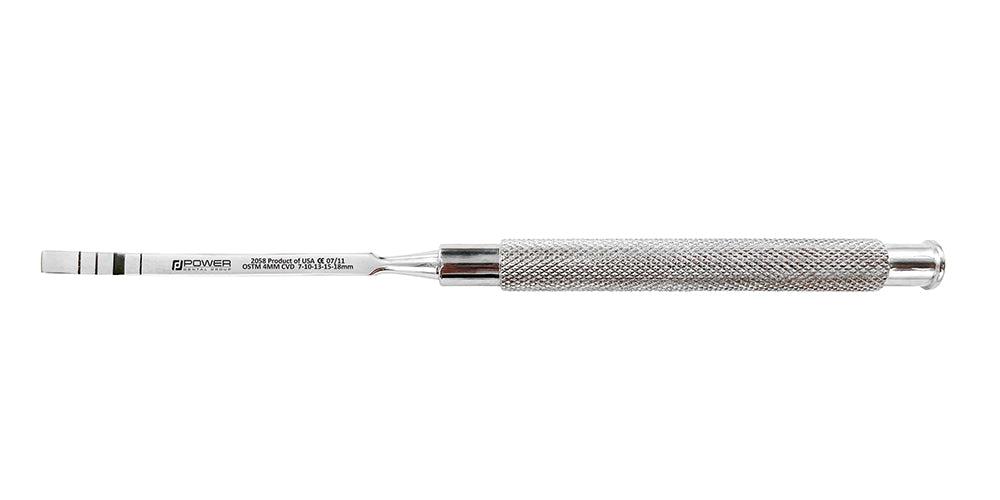Osteotome Curved - 4 mm (7-10-13-15-18 mm)