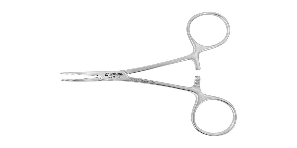Hemostatic Forceps Baby-Mosquito - 10 cm, Curved