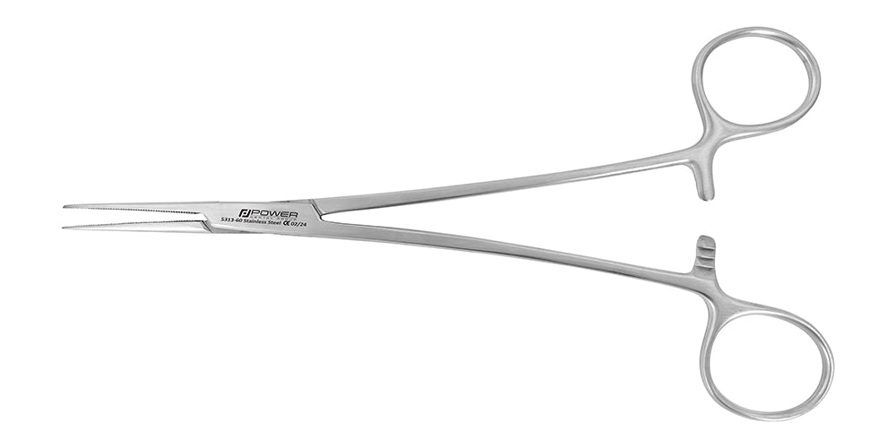 Hemostatic Forceps Halsted Straight Rounded Tip 18.5 cm