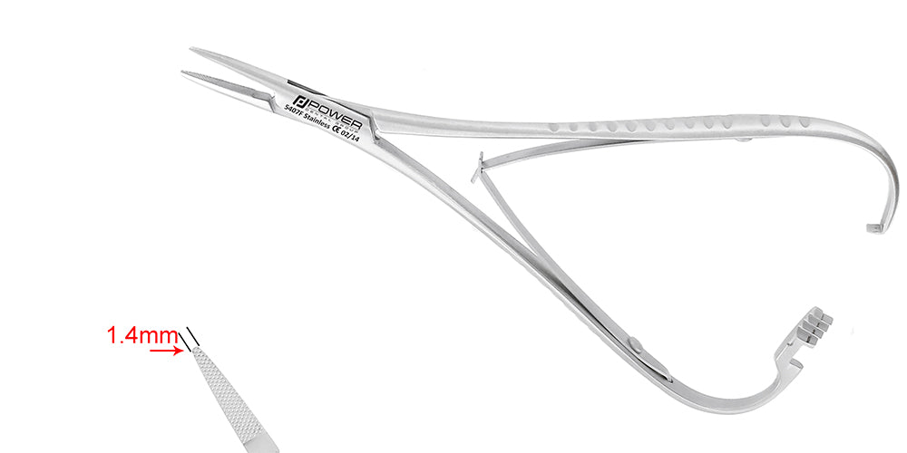 Fine Thin Needle Holder Mathieu - Stainless Steel, 14 cm (Same as #5419)