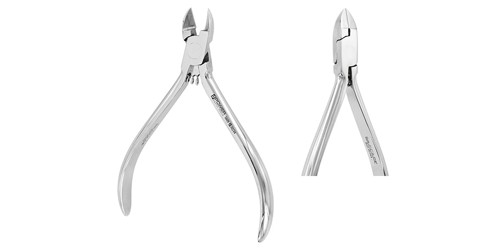 Orthodontic Wire Cutter Thin Soft T/C 11.5 cm 15° Angled Ligature Cutter - Max Cutting Soft Wire Size 0.018
