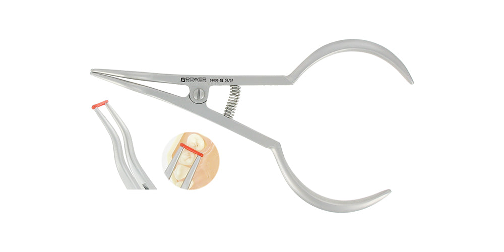 Orthodontic Band Separator - 15.5 cm, S Curve