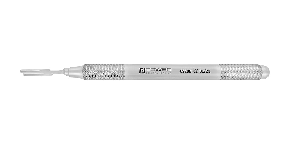 Scalpel Handle - Palatal Harvesting, 1.5 mm Gap / 2 mm