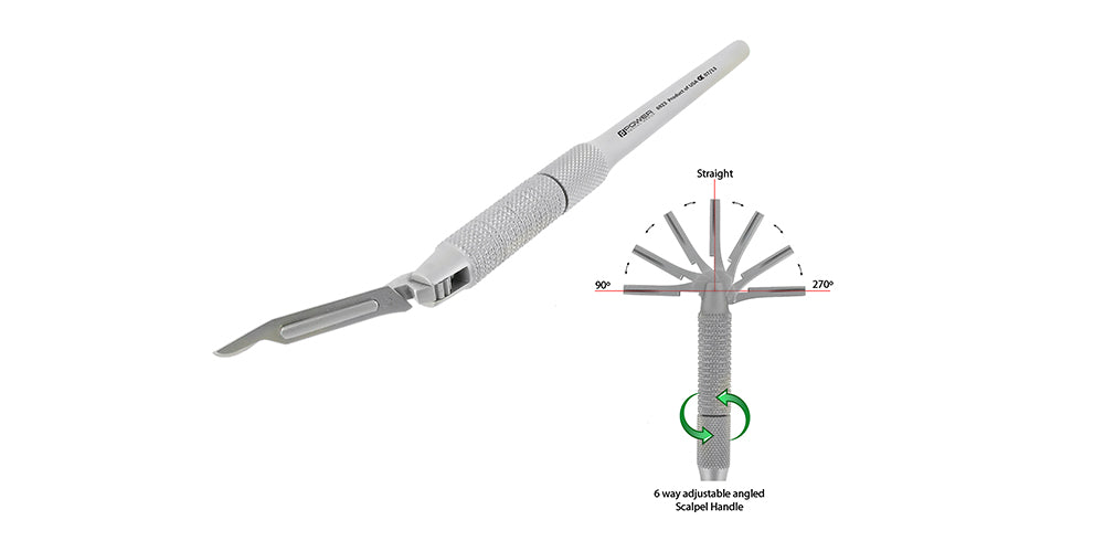 Scalpel Handle - Adjustable Angle