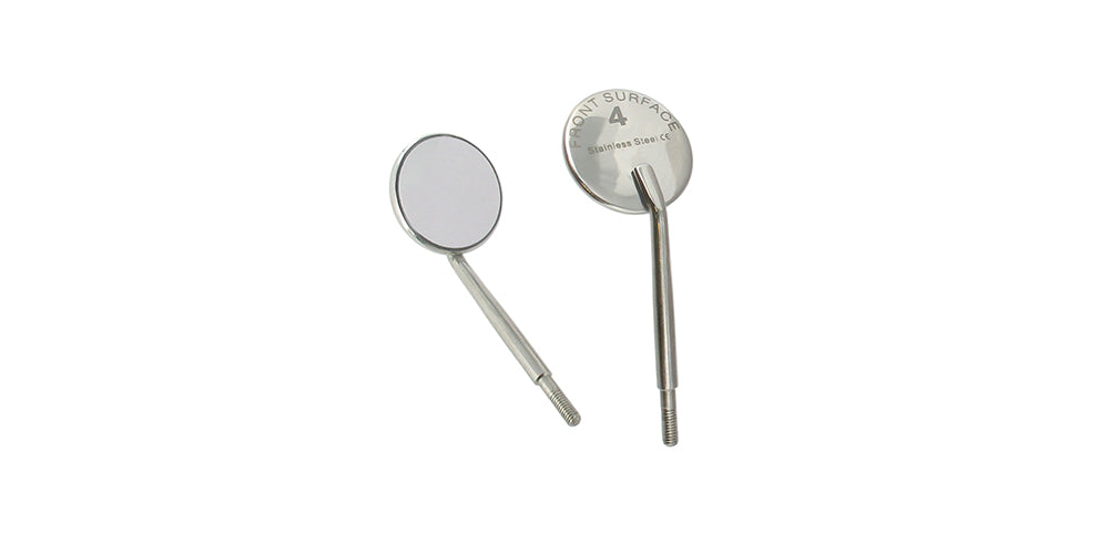 Mirror #4 Single Sided Glass, Ø22.8 mm, Cone Socket (Box of 12)