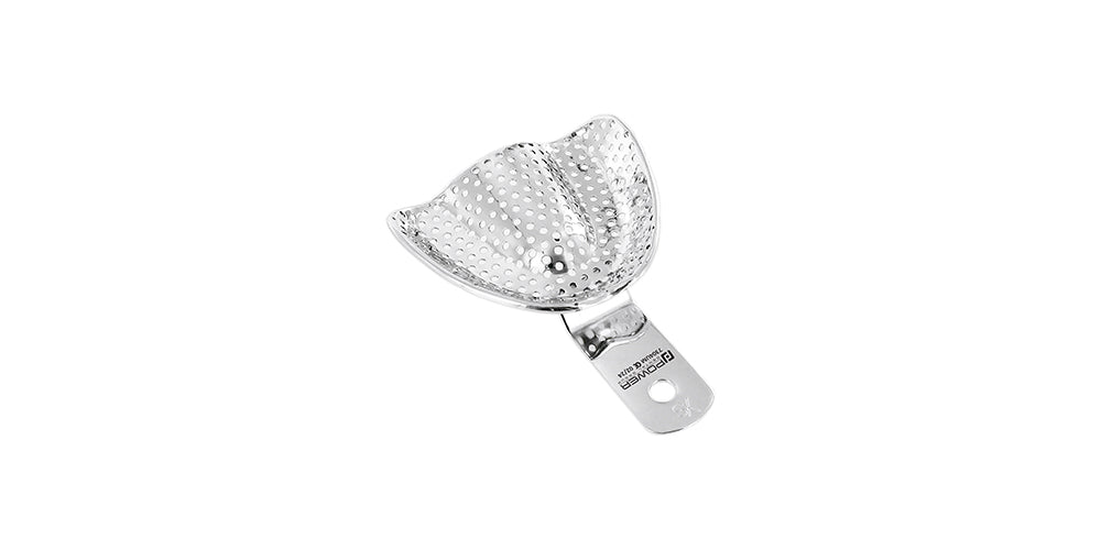 Impression Tray - Perforated, Denture, Upper, Medium