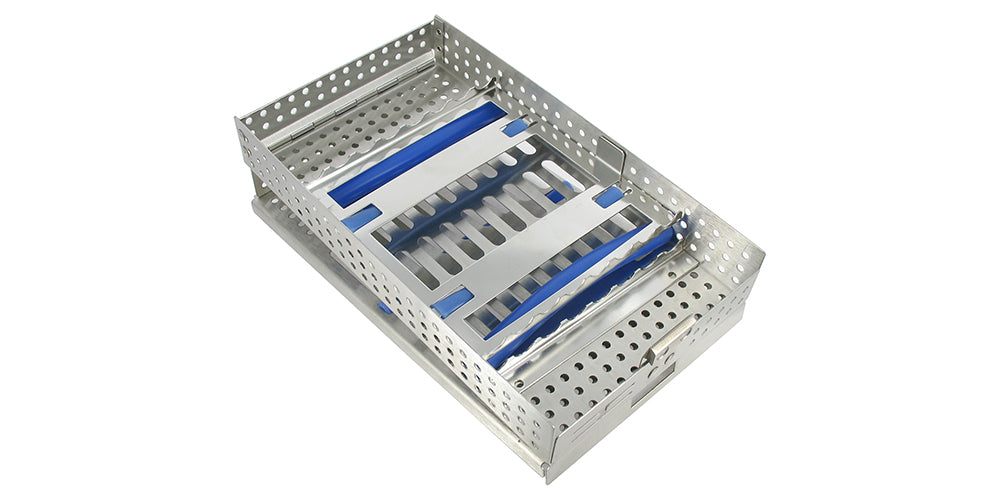 Double Hinge Cassette - 16 Hold, Double Rack, 114 × 203 × 31 mm