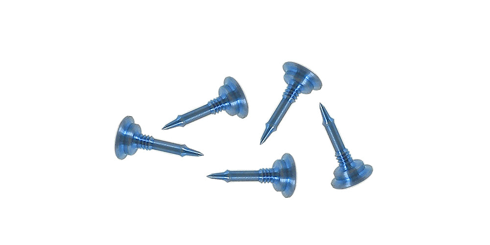 Bone Tack - Titanium, 5 mm, Blue, with Removal Thread (5 Pieces)