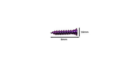 GBR Fixation Screw - 1.6 × 8 mm