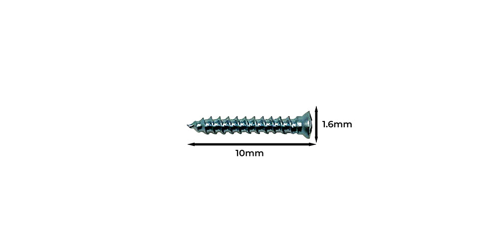 GBR Fixation Screw - 1.6 × 10 mm