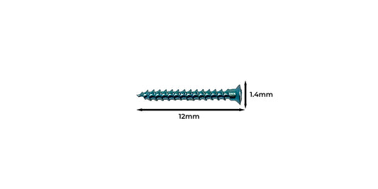 GBR Fixation Screw - 1.4 × 12 mm