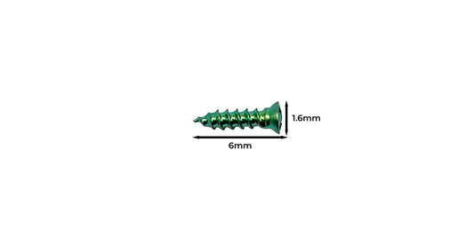 GBR Fixation Screw - 1.6 × 6 mm