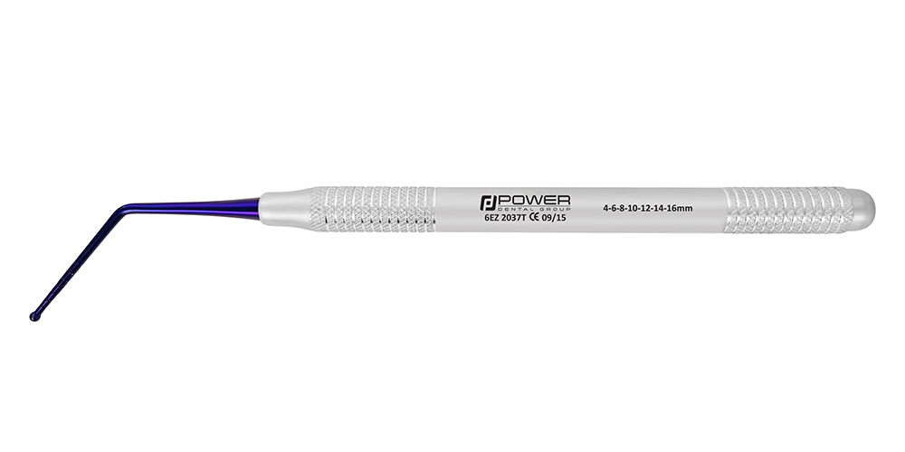 Bone Depth Gauge - 4-6-8-10-12-14-16 mm, Titanium
