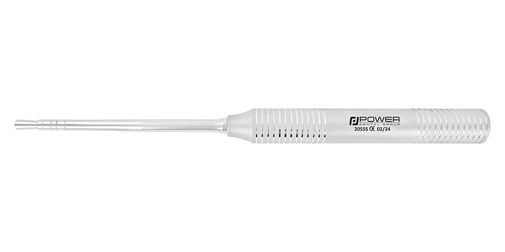Osteotome – Straight Concave, 4.0 mm Tip (8–18 mm Depths, Tapered)