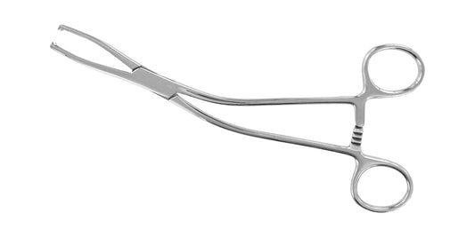 Cortical Bone Block Forcep - 19 cm Curved