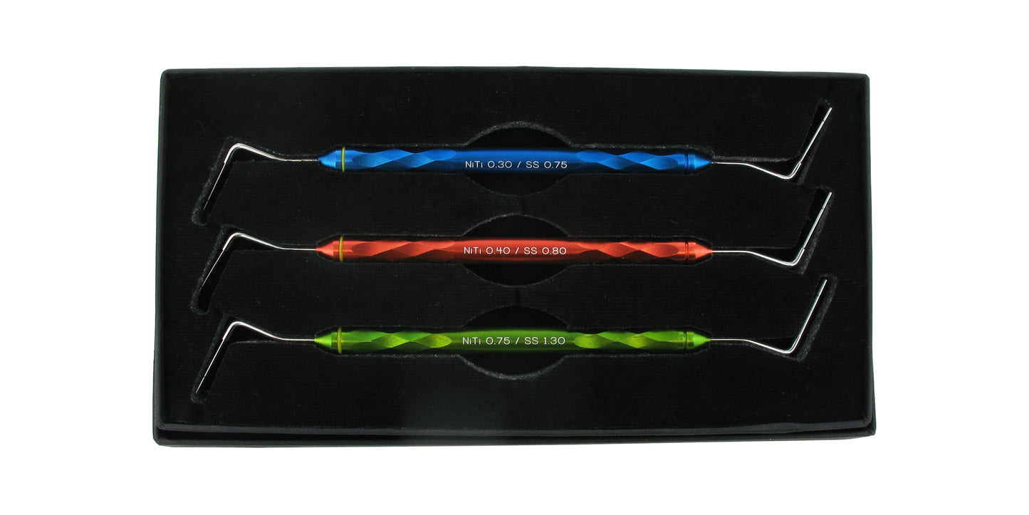 NiTi Endo Plugger - Set of 3