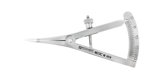 Caliper Castroviejo - Curved, 10 cm
