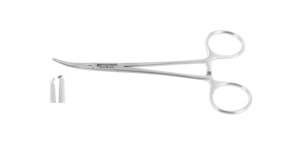 Hemostatic Forceps Baby-Crile/Kelly - 14 cm, Curved