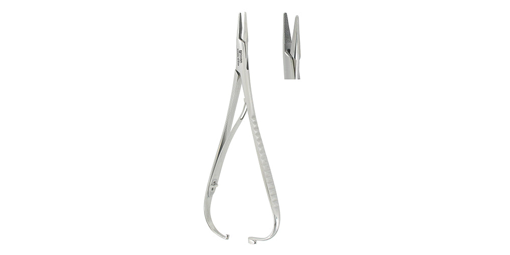 Mathieu Needle Holder - Straight, 14 cm (5.5")