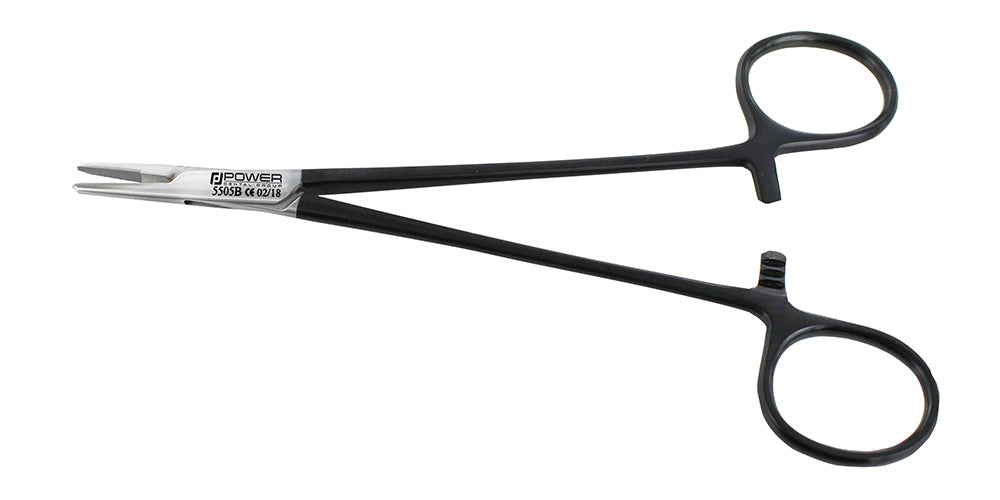Straight Needle Holder Crile-Wood - T/C, Black Edition, 15 cm