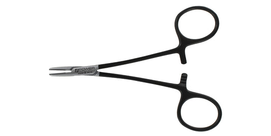 Straight Needle Holder Derf - T/C, Black Edition, 11.5 cm