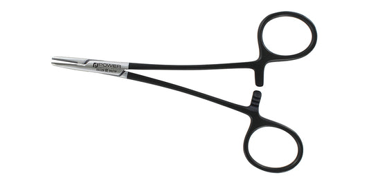 Straight Needle Holder Halsey - T/C, Black Edition, 13 cm