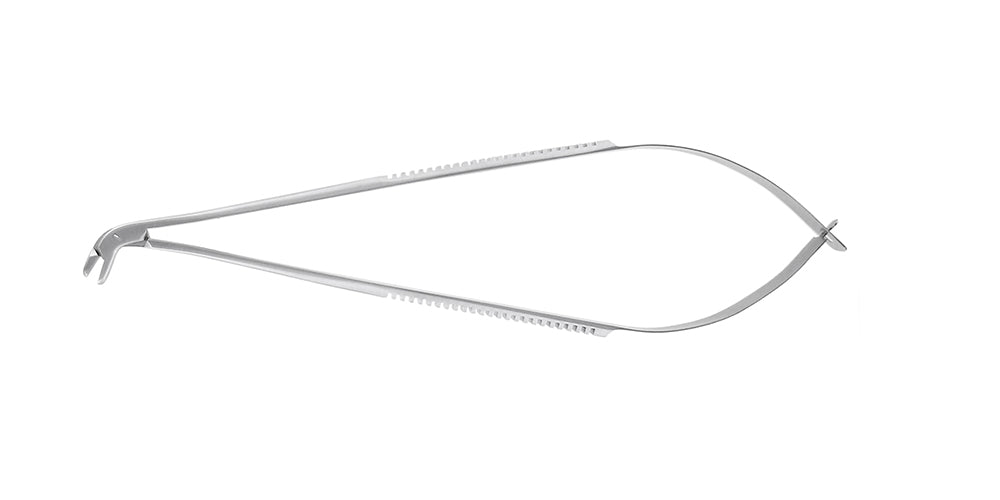 Forceps Castroviejo Special Straight Curved 45 Degrees 16.5 cm