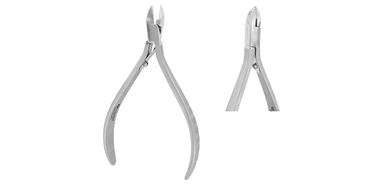 Orthodontic Ligature Cutter - Straight Thin, T/C, 13 cm, Max Cutting Soft Wire Size .020