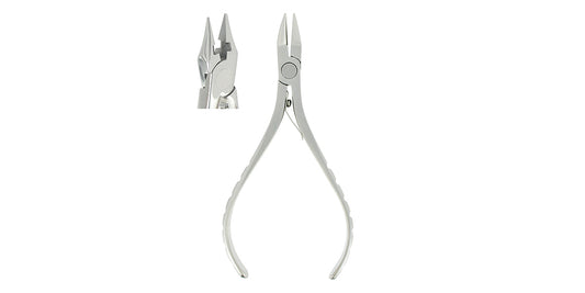 Orthodontic Plier Bird Beak with Soft Wire Cutter 12 cm