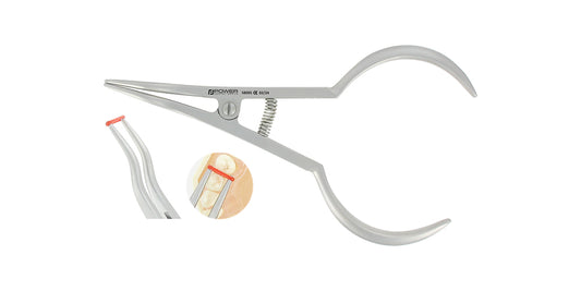 Orthodontic Band Separator - 15.5 cm, S Curve