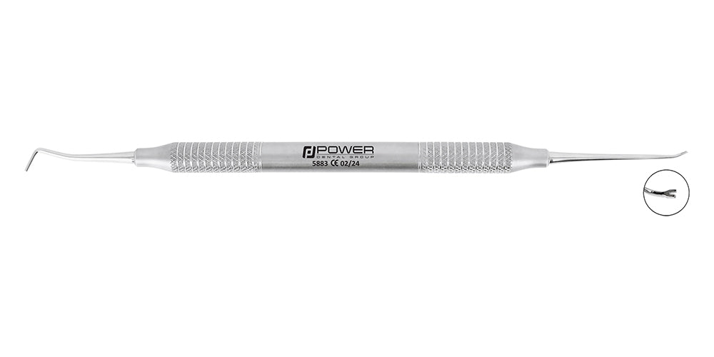 Orthodontic Ligature Old1 and Plugger 0.7 Serration