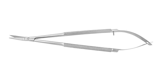 Scissors Surgical Castroviejo Micro 45 Degrees 18 cm Off Angle for Cosmetic Surgeons
