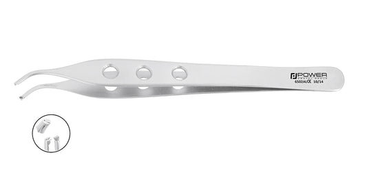 Tweezers Tissue Forceps Adson - Curved Teeth 1x2, 15 cm