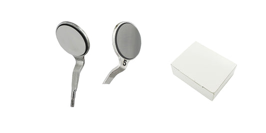 Mirror #5 Double Sided Glass Diameter, Ø26.4 mm, Cone Socket (Box of 6)