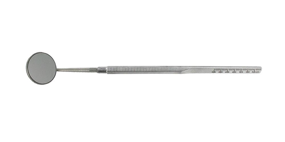 Mirror #5 with Octagon Handle and Ruler