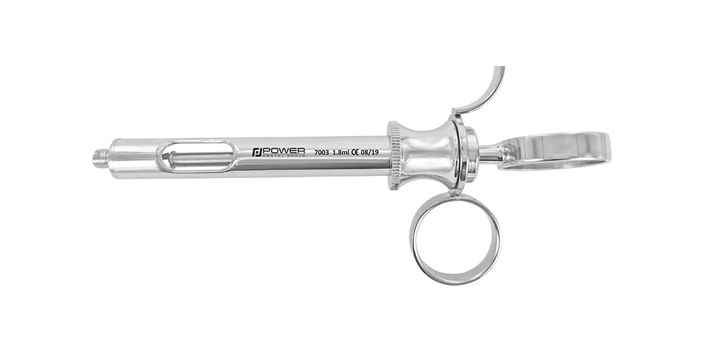 Finger Ring Aspirating Syringe - 1.8 ml