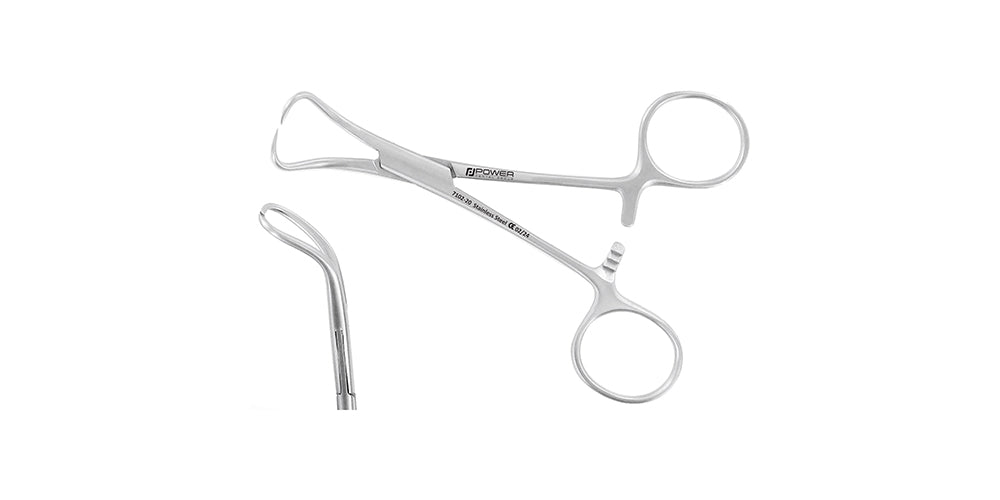 Towel Clamp Forceps Backhaus - 10.5 cm