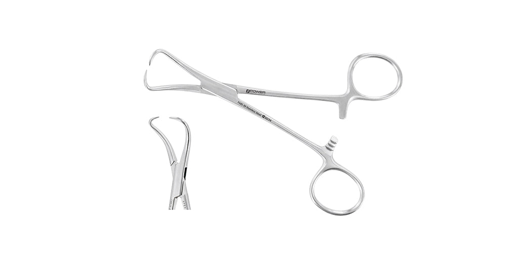 Towel Clamp Forceps Backhaus - 13.5 cm