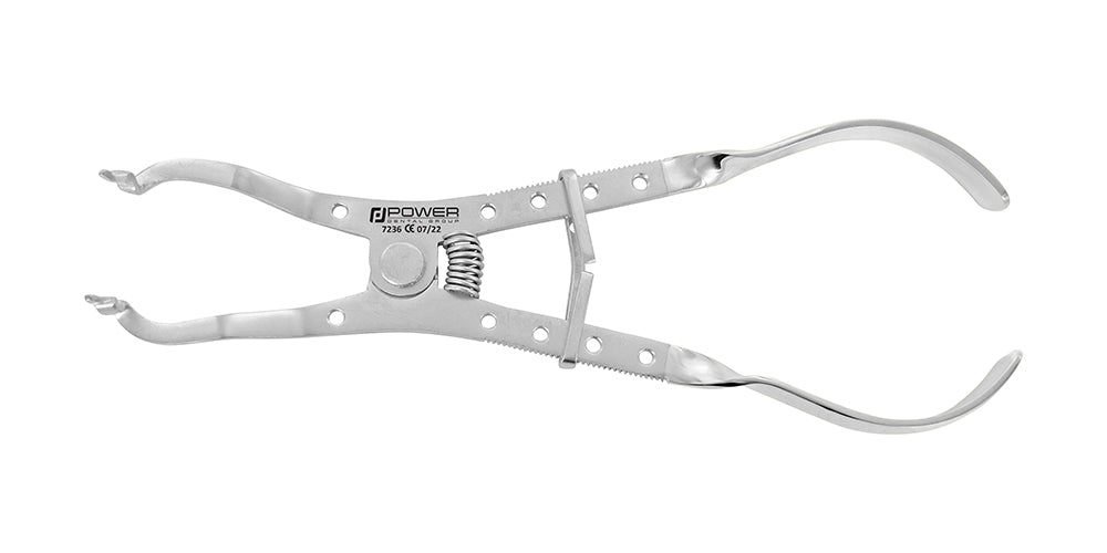 Rubber Dam Plier Ivory - Lightweight, 17 cm, Sectional Matrix Type