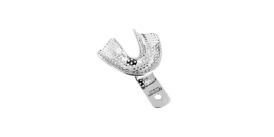 Impression Tray - Perforated, Denture, Lower, Large