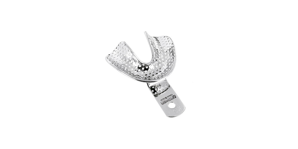 Impression Tray - Perforated, Denture, Lower, Extra Small