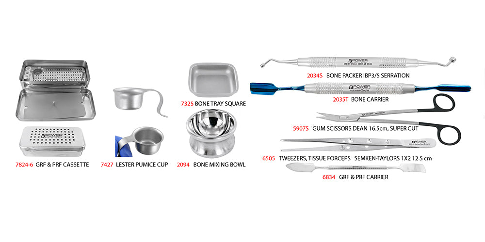 PRF / RGF Instruments Kit - 10 Pieces